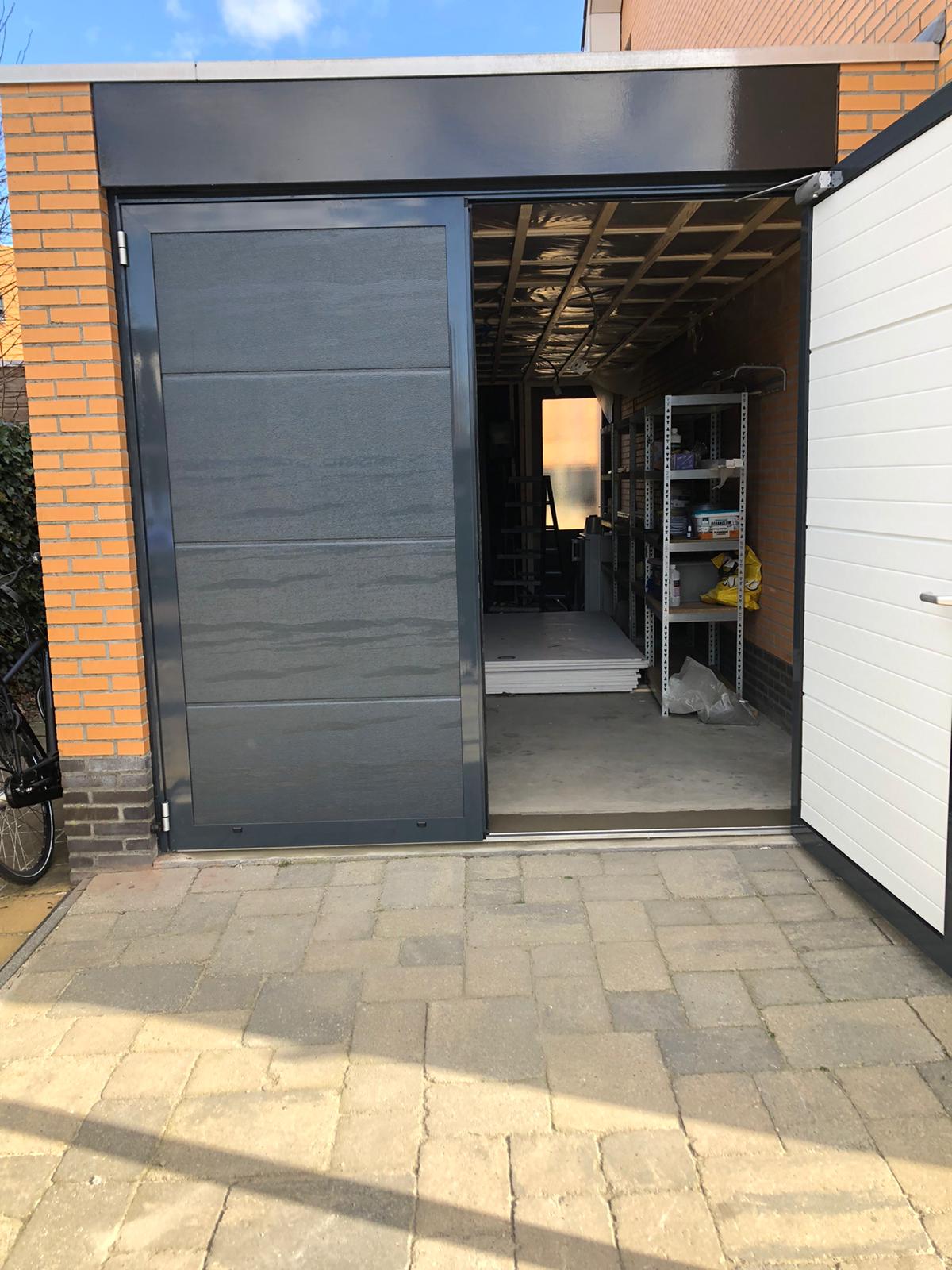 Openslaande garagedeuren in Bunschoten Spakenburg 4