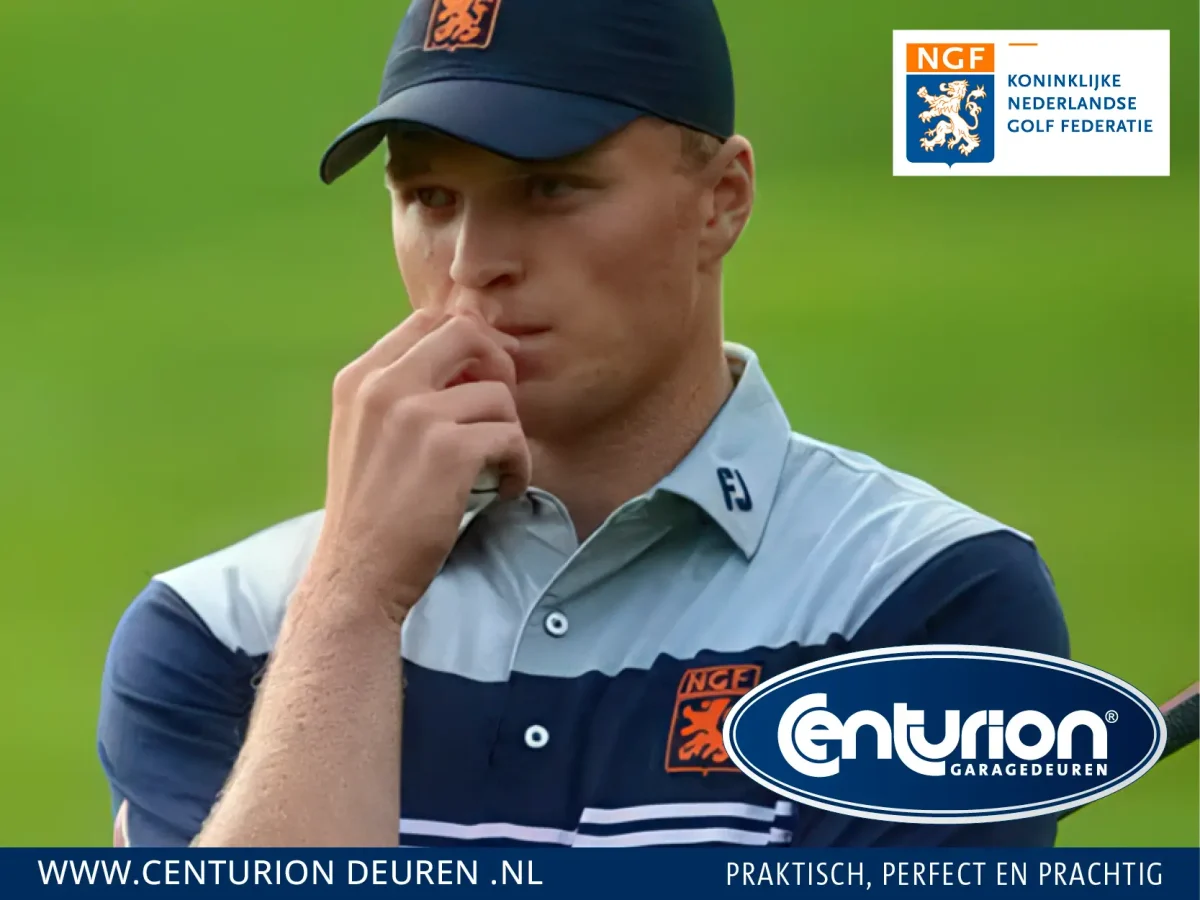 Centurion Deuren trotse sponsor van golfprofessional Bob Geurts