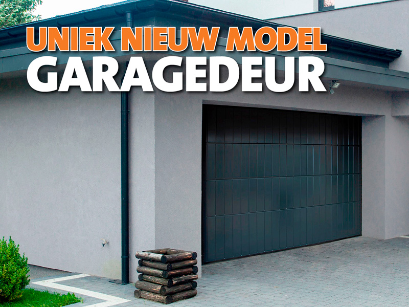 Uniek nieuw model garagedeur