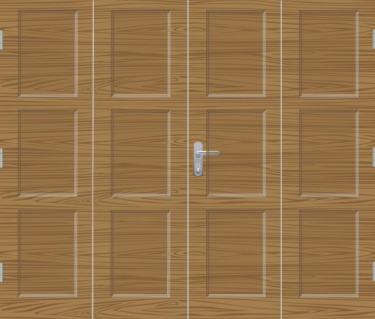 centuriondeuren-houten-garagedeur-openslaand-model-panel openslaande garagedeuren, centurion, garagedeuren