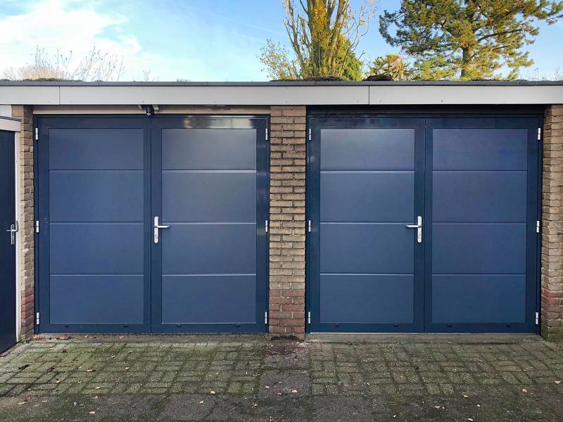 openslaande garagedeuren 9