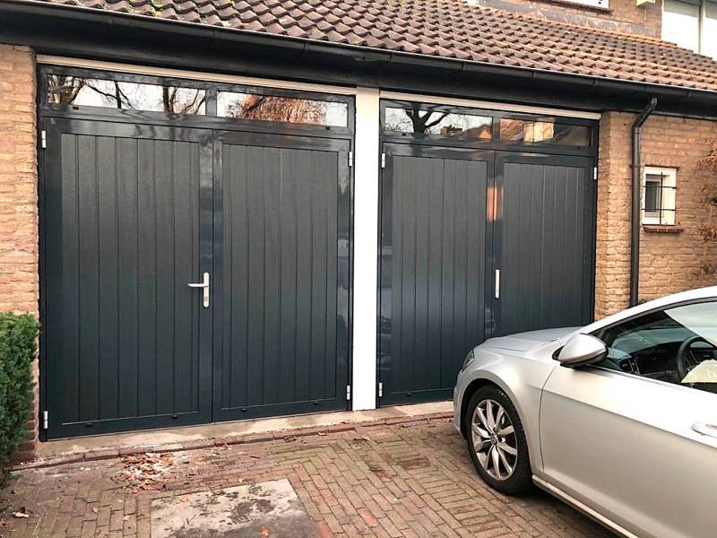 openslaande garagedeuren 13
