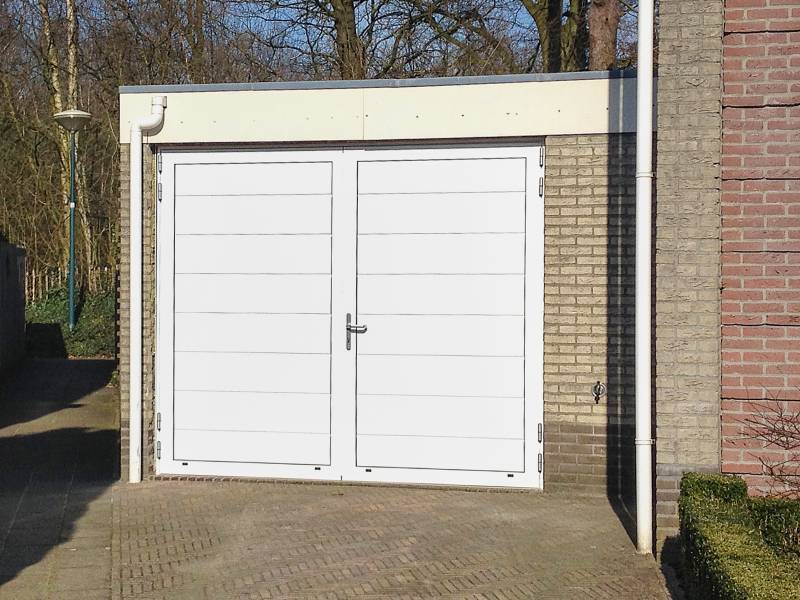 openslaande garagedeuren 12
